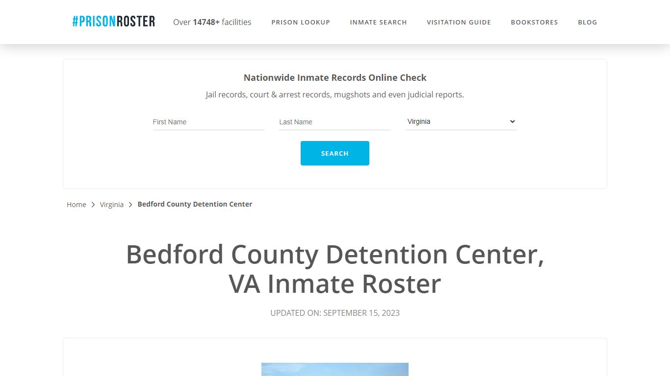Bedford County Detention Center, VA Inmate Roster - Prisonroster